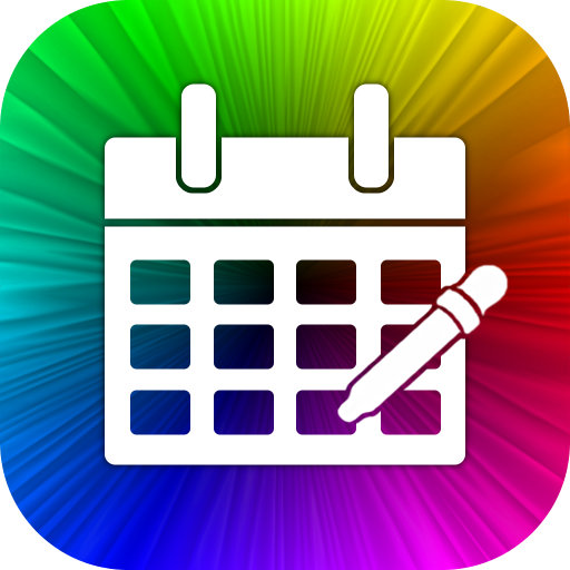 Calendar Color Picker Icon